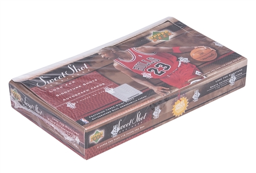 2003-04 Upper Deck Sweet Shot Basketball Unopened Wax Box - Factory Sealed